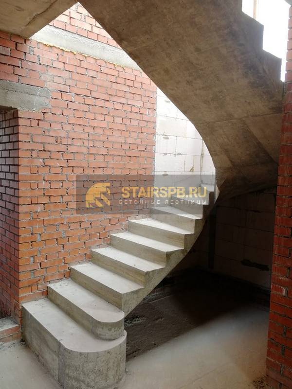 Бетонная лестница фото