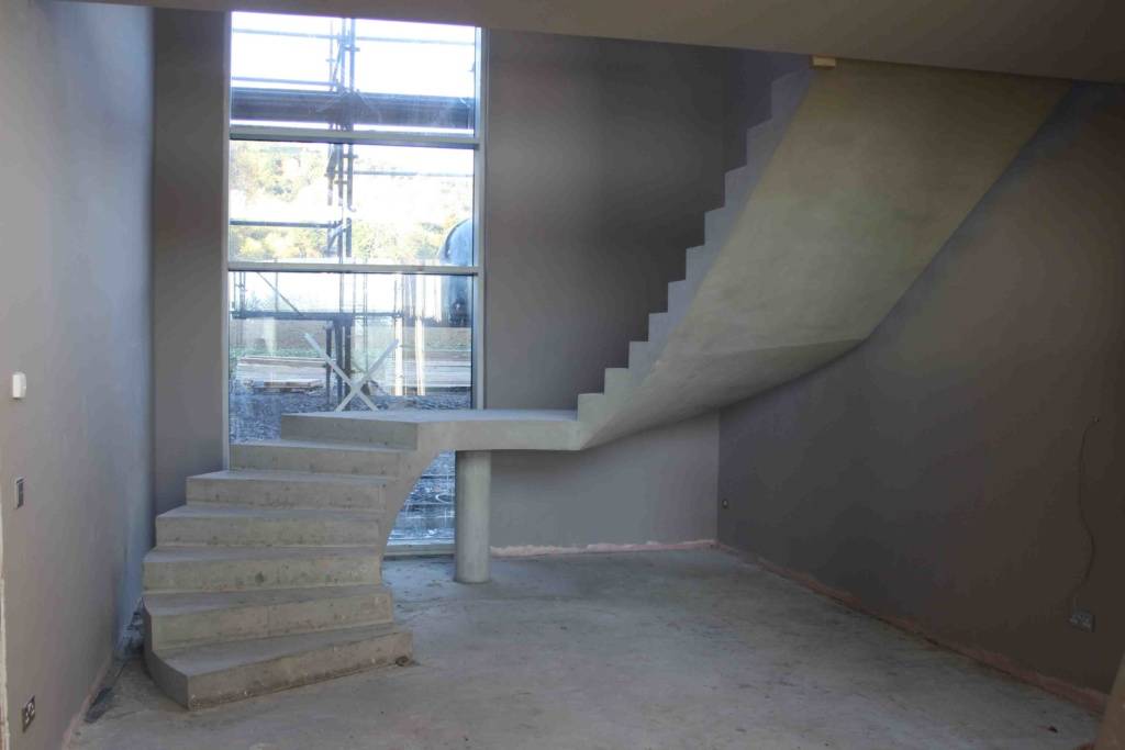 монолитные бетонные лестницы