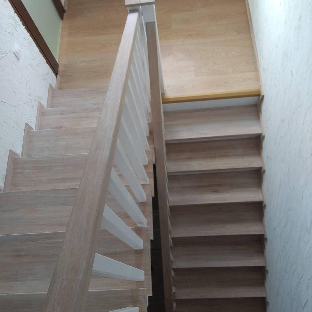П-образная бетонная лестница Stairspb