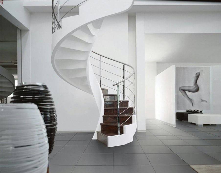 Винтовая бетонная лестница Stairspb